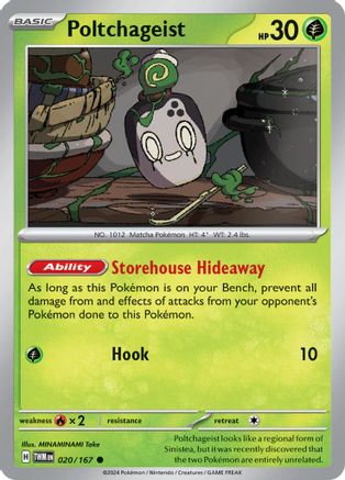 Poltchageist - 020/167 20 - SV06 Twilight Masquerade Reverse Holofoil