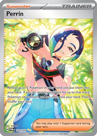 Perrin - 220/167 220 - SV06 Twilight Masquerade Holofoil