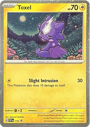 Toxel - 119 119 - SV Scarlet & Violet Promo Cards Holofoil