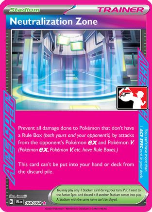 Neutralization Zone 60 - Prize Pack Series Cards Holofoil