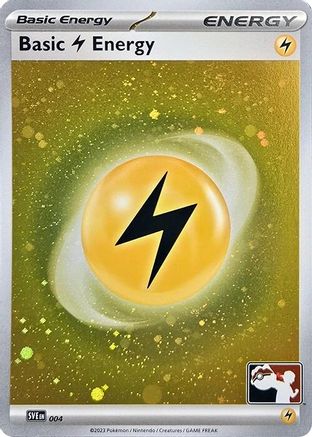 Basic Lightning Energy (Cosmo Holo) 12 - Prize Pack Series Cards Holofoil