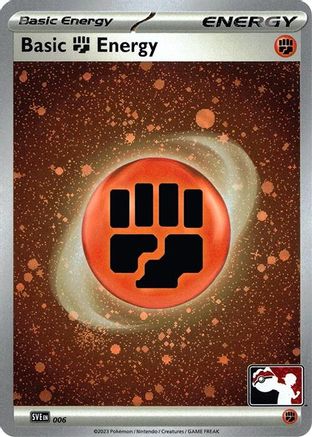 Basic Fighting Energy (Cosmo Holo) 14 - Prize Pack Series Cards Holofoil