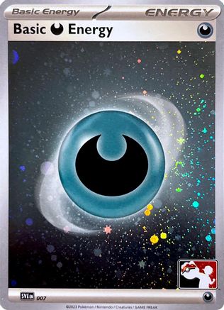 Basic Darkness Energy (Cosmo Holo) 15 - Prize Pack Series Cards Holofoil