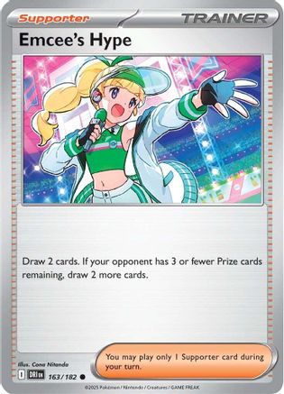 Emcee's Hype - 163/182 163 - SV10 Destined Rivals