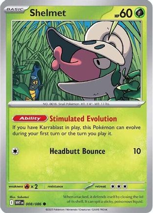 Shelmet - 008/086 8 - SV White Flare