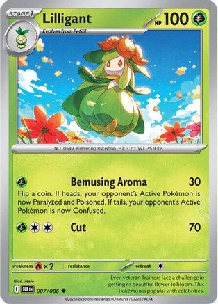 Lilligant - 007/086 7 - SV Black Bolt