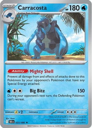 Carracosta - 026/086 26 - SV Black Bolt Reverse Holofoil