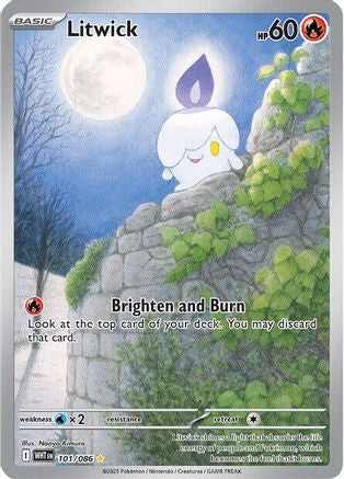 Litwick - 100/086 100 - SV Black Bolt Holofoil