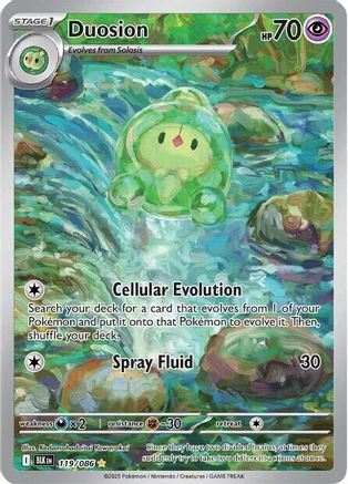 Duosion - 124/086 124 - SV Black Bolt Holofoil