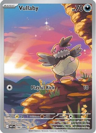 Vullaby - 144/086 144 - SV Black Bolt Holofoil