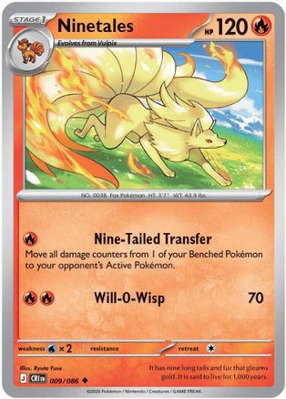 Ninetales 9 - ME04 Chaos Rising