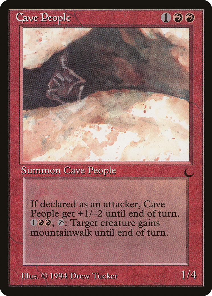 Cave People (DRK-060) - The Dark