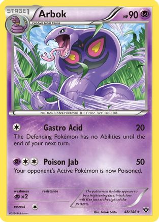 Arbok 48/146 - XY Base Set