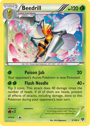 Beedrill 5/146 - XY Base Set