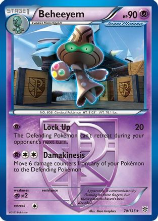 Beheeyem (Team Plasma) 70/135 - Plasma Storm