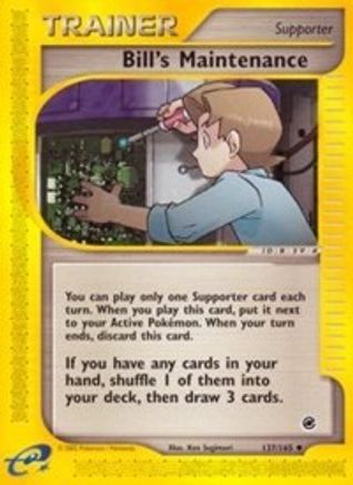 Bill's Maintenance 137/165 - Expedition