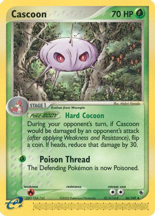 Cascoon 26/109 - Ruby and Sapphire
