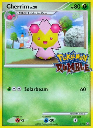 Cherrim 2/16 - Rumble