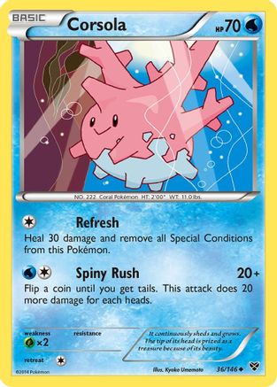 Corsola 36/146 - XY Base Set