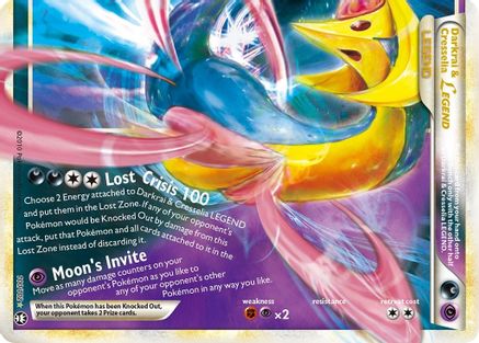Darkrai & Cresselia Legend (Bottom) 100/102 - Triumphant Holofoil