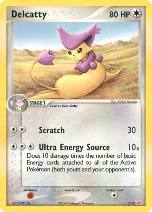 Delcatty 3/10 - EX Trainer Kit 1 Latias & Latios