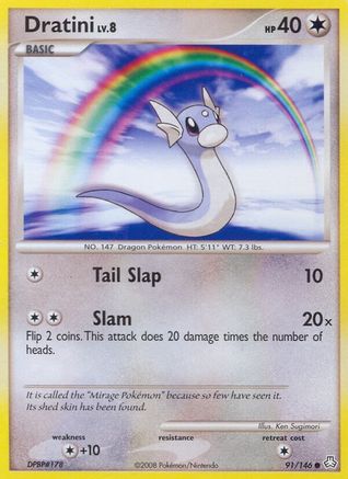 Dratini 91/146 - Legends Awakened Reverse Holofoil