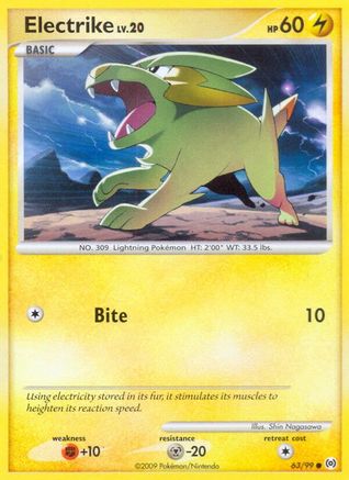 Electrike (63) 63/99 - Arceus