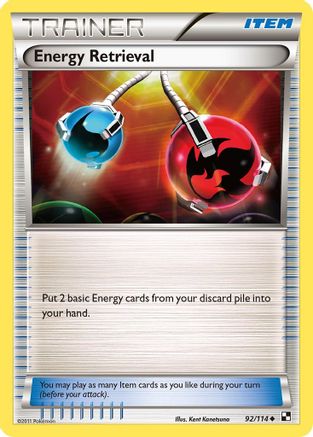 Energy Retrieval 92/114 - Black and White