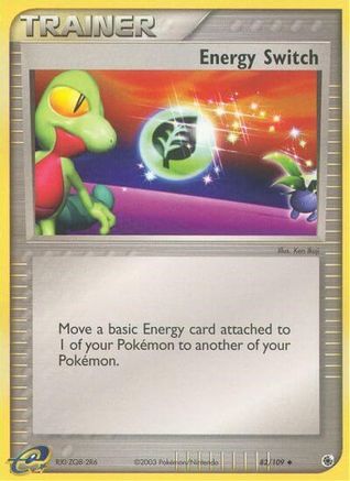 Energy Switch 82/109 - Ruby and Sapphire Reverse Holofoil