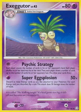Exeggutor 54/146 - Legends Awakened Reverse Holofoil