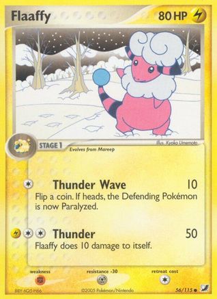 Flaaffy 56/115 - Unseen Forces Reverse Holofoil