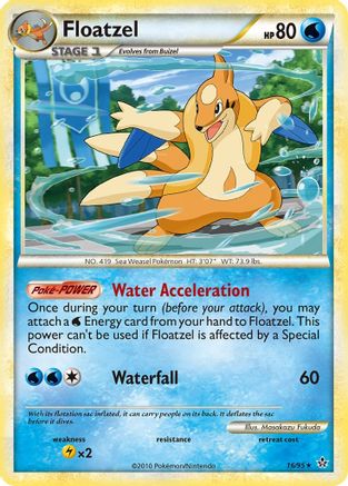 Floatzel 16/95 - Unleashed