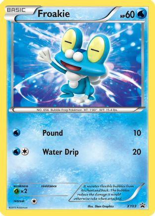 Froakie - XY03 XY03/211 - XY Promos Holofoil