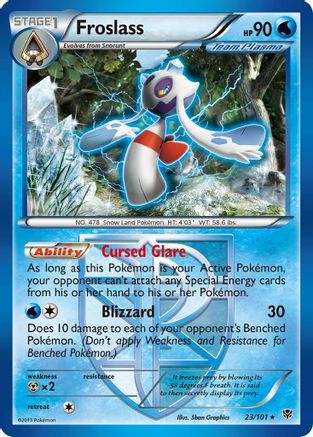 Froslass (Team Plasma) 23/101 - Plasma Blast Reverse Holofoil