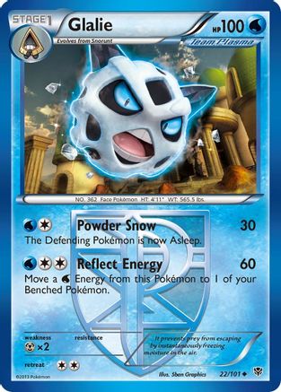 Glalie (Team Plasma) 22/101 - Plasma Blast