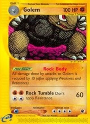 Golem (49) 49/165 - Expedition Reverse Holofoil