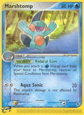 Marshtomp - 41/109 41/109 - Ruby and Sapphire
