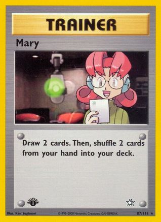 Mary 87/111 - Neo Genesis 1st Edition