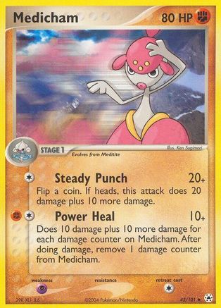 Medicham - 42/101 42/101 - Hidden Legends