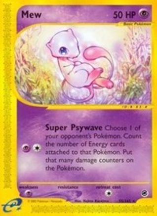 Mew (55) 55/165 - Expedition