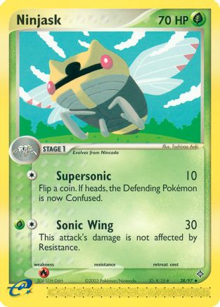 Ninjask - 38/97 38/97 - Dragon