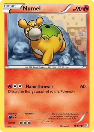 Numel 21/149 - Boundaries Crossed Reverse Holofoil