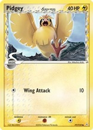 Pidgey (Delta Species) 77/110 - Holon Phantoms