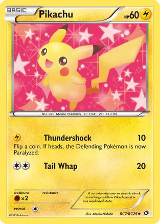 Pikachu RC7/113 - Legendary Treasures Radiant Collection Holofoil