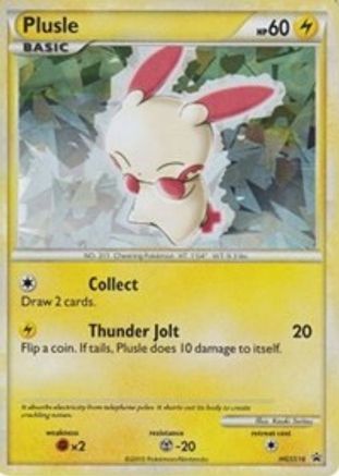 Plusle - HGSS16 HGSS16/25 - HGSS Promos Holofoil