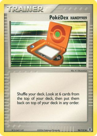 PokeDex (HANDY909) 96/112 - FireRed & LeafGreen