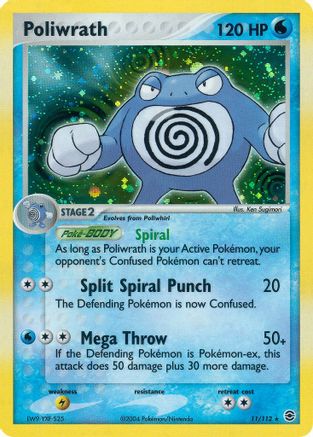 Poliwrath 11/112 - FireRed & LeafGreen Holofoil