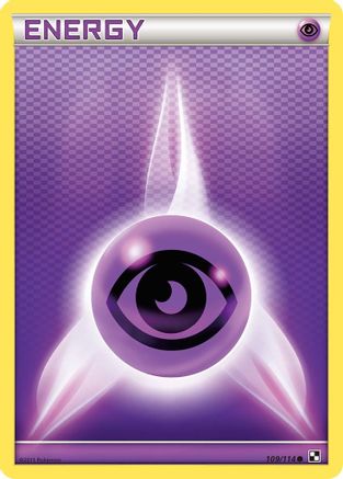 Psychic Energy 109/114 - Black and White Reverse Holofoil