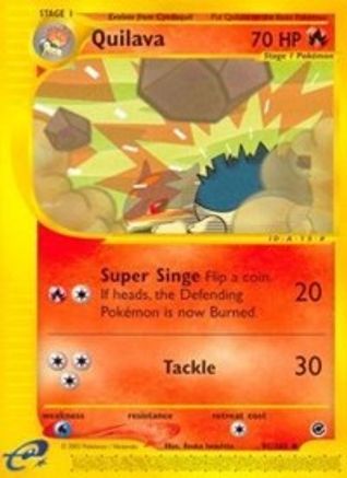 Quilava 91/165 - Expedition Reverse Holofoil