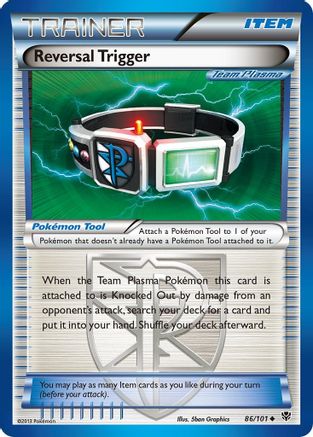 Reversal Trigger (Team Plasma) 86/101 - Plasma Blast Reverse Holofoil
